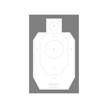 Picture of IDPA PRACTICE TARGET 644000012
