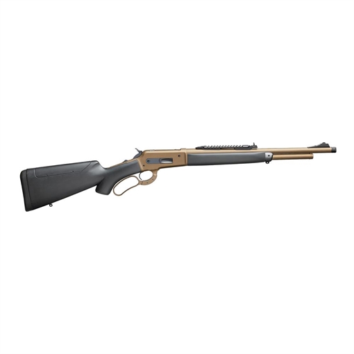 Picture of IFG Model 86/71 Lever Action Boarbuster Bronze Cerakote MK II Rifle .45-70 Govt 5rd Capacity 19" Barrel Silicon Grip 010J741457