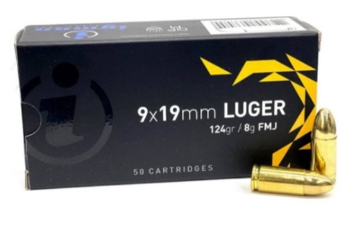 Picture of IGMAN 9MM 124GR FMJ 50RD BOXES 3877002037054