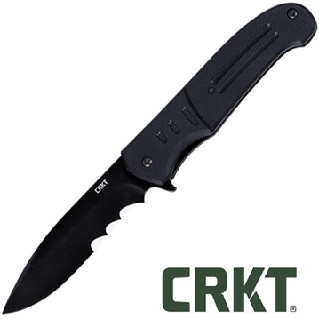 Picture of CRKT Ignitor 3.48in CP SER ED BLK 6885C 794023688511
