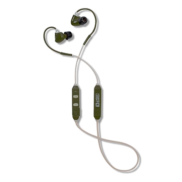 Picture of Howard Leight Impact In-Ear Hear Through Technology Earbuds 29dB Olive Drab R-02700