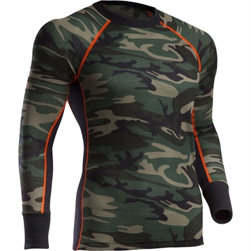 Picture of Indera Indera Performance Long Sleeve Thermal Shirt Camo 2X-Large     812NLS-CM-2X