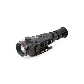 Picture of IRAYUSA RICO MK2, Thermal Weapon Sight, 4X Magnification, 42mm Objective, Integrated Laser Rangefinder, Multiple Reticles, Matte Finish, Black RL42R