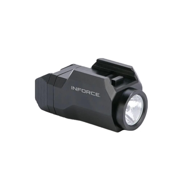 Picture of INFORCE Wild1, Multifunction Weaponlight, Fits 1913 Picatinny Rail or Universal Rail, Black, 500 Lumens for Two Hours, White LED, Constant/Momentary IF71000