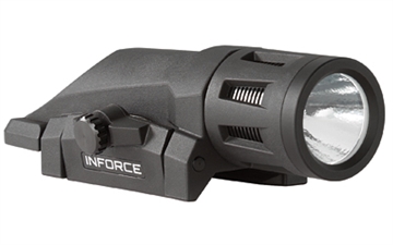 Picture of INFORCE WML-Weapon Mounted Light, Multifunction Weaponlight, Gen 2, Fits Picatinny, Black, 400 Lumen for 1.5 Hours, White LED, Constant/Momentary/Strobe, Ability to Switch Between Momentary Only to Full Function Modes IF71002