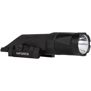 Picture of INFORCE WMLx, Weaponlight, Gen 3, Fits Picatinny, White/Infrared, Black, 900 Lumen for 2 Hours, White LED, Secondary IR LED 400mW, 4 Hours, Primary White Light, Constant/Momentary/Strobe IF71014