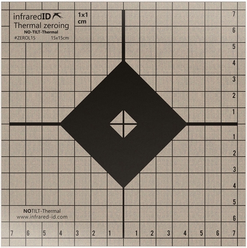 Picture of INFRARED-ID ZEROL15     THERM ZERO TARGT CM    5PK