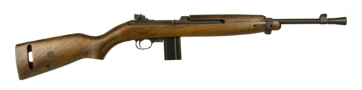 Picture of Inland MFG M1 Jungle Carbine 30 Carbine 15+1 16.25" Threaded Barrel w/Conical Flash Hider, Black Metal Finish, Round Bolt, Walnut Stock ILM170