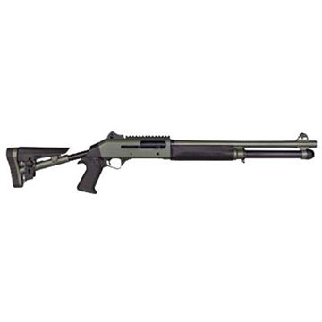 Picture of INTERNATIONAL FIREARM CORPORATION AKSA M4 12GA 18.5 SEMI AUTO TELE STK S4AS