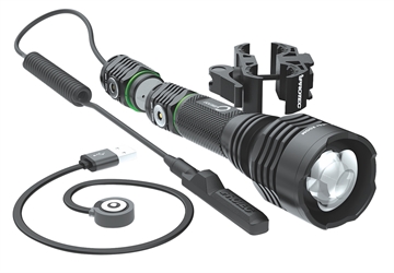 Picture of iProtec O2 Beam RC-Green Black Anodized 40/400 Lumens 6689