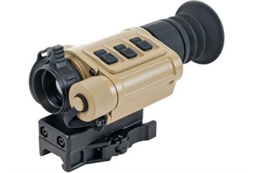 Picture of InfiRay Outdoor RICO Micro V2 640 Thermal Weapon Sight Tan 1x25mm Multiple Reticle 640x480, 12 Microns, 60Hz Resolution, Zoom 1x/2x/4x RH25V2