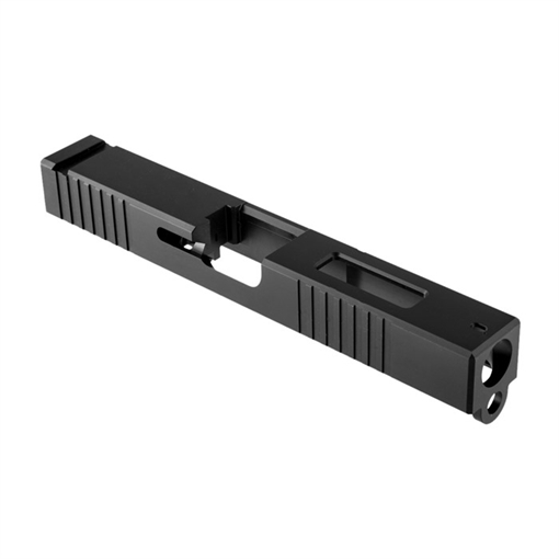 Picture of Brownells BRN IRON SIGHT SLIDE GEN3 GLOCK 17, W/WINDOW, BLACK NITRIDE NONE