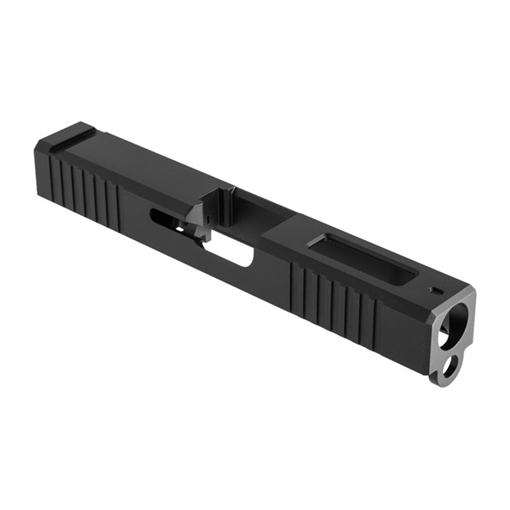 Picture of Brownells IRON SIGHT SLIDE +WINDOW GEN3 GLOCK 19 STAINLESS NITRIDE NONE