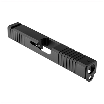 Picture of Brownells IRON SIGHT SLIDE GEN3 GLOCK 19 STAINLESS NITRIDE NONE