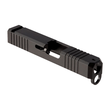 Picture of Brownells BRN IRON SIGHT SLIDE FOR GEN 1-4 GLOCK 26, BLACK NITRIDE NONE