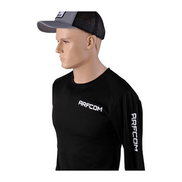 Picture of Ar15.Com ARFCOM LONG ISLANDER LONG SLEEVE SHIRT XS BLACK 210