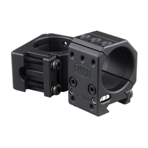 Picture of Spuhr 34MM 1.0'' 0 MOA ISMS SCOPE RINGS SR-4000