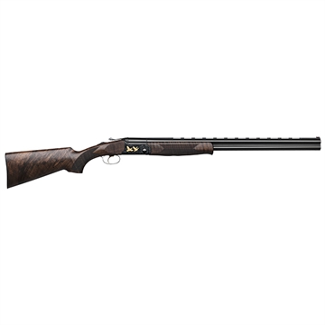 Picture of F.A.I.R. SLX 600 20 Gauge 2rd 3" 28" Vent Rib Black Barrel, Steel Receiver w/Black Engraved Metal Finish, Walnut Stock, Single Stage Trigger FRSLX600BL2028