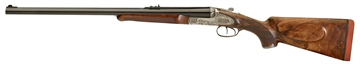 Picture of Sabatti Big Five Classic EDL 500 NE Caliber with 2rd Capacity, 24" Barrel, Silver Engraved Metal Finish & Oiled Walnut Stock Right Hand (Full Size) SBCLB5E500EDL