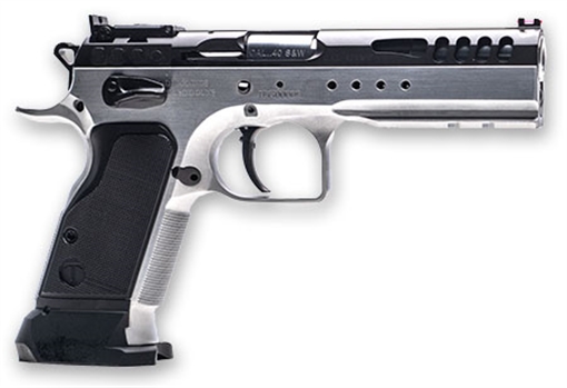 Picture of Tanfoglio IFG TF-LIMMSTR-9 Limited Master 9mm Luger 4.75" 18+1 Hard Chrome Black Steel Slide Black Polymer Grip TFLIMMSTR9