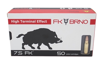 Picture of TMT FK BRNO 7.5 F5 95GR HOLLOW POINT 50RDS PER BOX LEAD FREE TMTHVF550 TMTAMMOF5