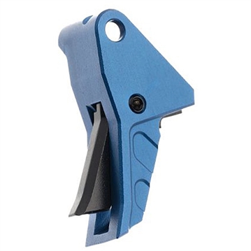 Picture of Tyrant Cnc I.T.T.S. TRIGGER FOR SPRINGFIELD ECHELON BLUE W/BLACK SCREW TD-ECHETRIG-BLUE/BLK