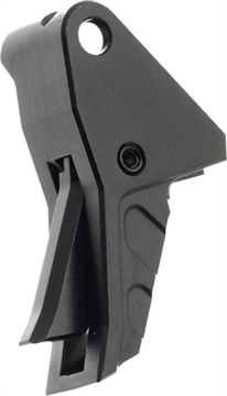 Picture of Tyrant CNC I.T.T.S. Trigger Shoe, Fits Springfield Echelon, Matte Finish, Black with Black Safety Blade TD-ECHETRIG-BLK-BLK TD-ECHETRIG-BLK/BLK