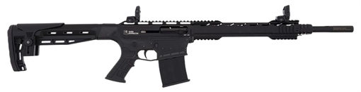 Picture of Iver Johnson Arms 20 Gauge Semi-Auto 3" 5+1 20" Black Oxide Steel Barrel, Black Aluminum Receiver w/Picatinny Rail, Black Adj Cheekrest Polymer Stock, Picatinny Rail Forend, Polymer Grip MF20