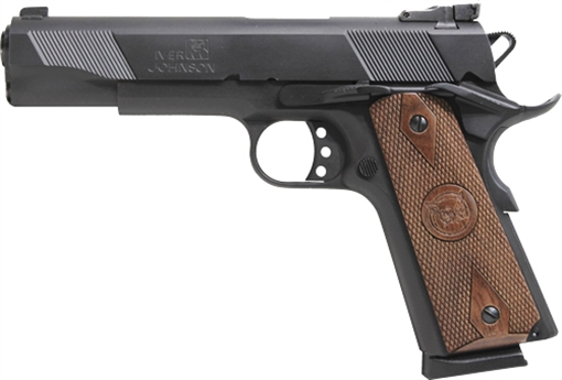 Picture of IVER JOHNSON 1911A1 EAGLE 45ACP 5" ADJ 8RD MATTE WOOD GIJ09