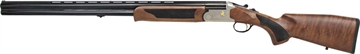 Picture of IVER JOHNSON 600 O/U 20GA. 3" 30"VR CT-5 SILVER W/EJECTORS IJ60020SE30