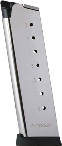 Picture of IVER JOHNSON MAGAZINE 1911 45ACP 8RD NICKEL FITS GOVT IJ1911NF45MAG