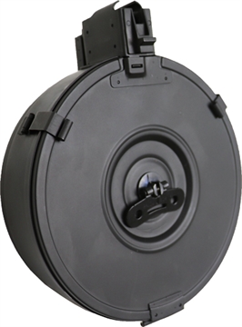 Picture of IVER JOHNSON MAGAZINE AK47 100RD BLACK METAL AK47100RD