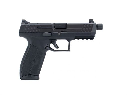 Picture of IWI US, Inc Masada Optics Ready, Striker Fired, Semi-automatic, Polymer Frame Pistol, 9MM, 4.6" Threaded Barrel, Black, 3-Dot Night Sights, 17 Rounds, 2 Magazines M9ORP17TNS