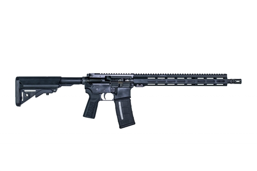 Picture of IWI US Zion-15 5.56x45mm NATO Caliber with 16" Barrel, 30+1 Capacity, Black Metal Finish, Black Adjustable B5 Stock & Polymer Grip Right Hand Z15TAC16