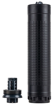 Picture of IWI SILENCER 7.62MM TI DIRECT THREAD 5/8-24 HUB-T MOUNT BLACK LENGTH 7IN WIDTH 1.74IN WEIGHT 13OZ IWS762TI