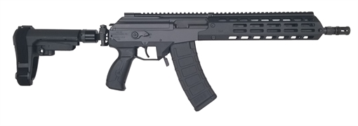 Picture of IWI Galil Ace G2 Pistol with Side Folding Stabilizer Brace - 5.45x39 | 13" Barrel | MLOK Handguard GAP72SB