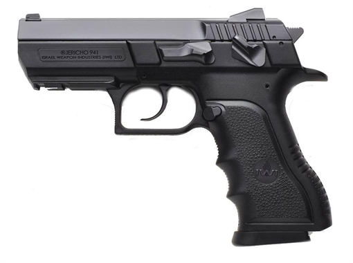 Picture of IWI JERICHO 941 ENHANCED HGA 9MM LUGER 4.4IN BBL BLK POLY FRAME 2 10RD MAGS MID SIZE J941PSL910-II