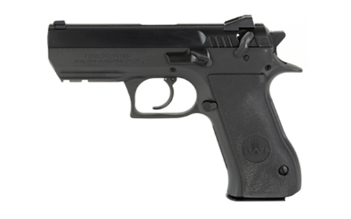 Picture of IWI US, Inc Jericho 941, Double Action/Single Action, Semi-automatic, Metal Frame Pistol, Full Size, 9MM, 4.4" Barrel, Steel, Black, Synthetic Grips, Adjustable Sights, Decocker, 16 Rounds, 2 Magazines J941R9