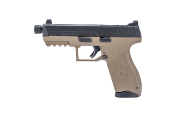 Picture of IWI US, Inc Masada Optics Ready, Striker Fired, Semi-automatic, Polymer Frame Pistol, Full Size, 9MM, 4.6" Barrel, Threaded Barrel, Matte Finish, Flat Dark Earth, 3 Dot Sights, 17 Rounds, 2 Magazines M9ORP17TFD