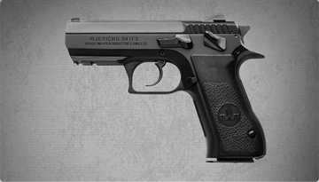 Picture of IWI PSL-9 Polymer Pistol 9 mm Tritium Sights with JGEAR Kit-05855 IWI-JG941PSL9-05855