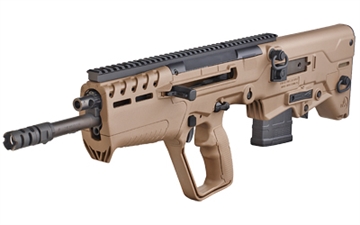 Picture of IWI US Tavor 7 7.62x51mm NATO Caliber with 16.50" Barrel, 10+1 Capacity, Flat Dark Earth Metal Finish, Flat Dark Earth Fixed Bullpup Stock & Flat Dark Earth Polymer Grip Right Hand T7F1610