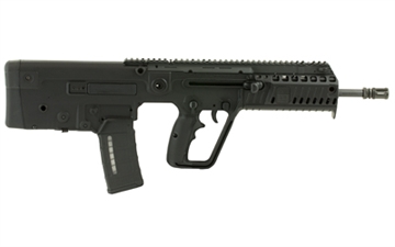 Picture of IWI US Tavor X95 5.56x45mm NATO Caliber with 16.50" Barrel, 30+1 Capacity, Black Metal Finish, Black Fixed Bullpup Stock & Polymer Grip Left Hand XB16L