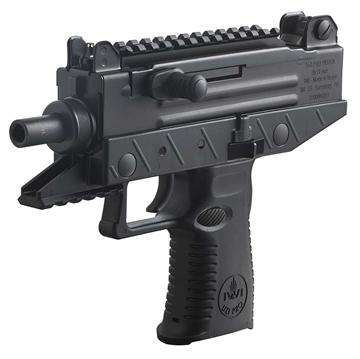 Picture of IWI HGA 9MM 4.5" BBL UZI PRO PISTOL W/RAILS ADJ SITES 1-20RD & 1-25RD MAG BLK UPP9S IWI-UPP9S