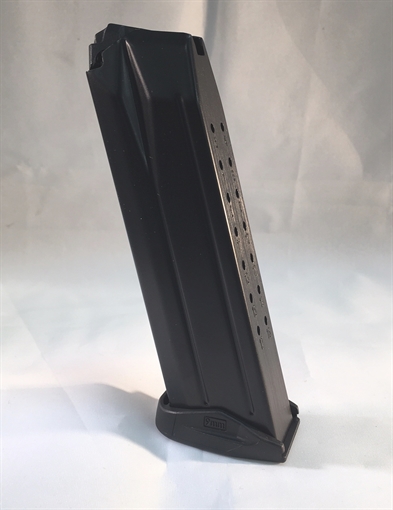 Picture of IWI US, Inc Magazine, 9MM, 17 Rounds, Fits Masada, Steel, Black MAS917