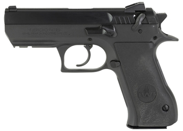 Picture of IWI US, Inc Jericho 941, Double Action/Single Action, Semi-automatic, Metal Frame Pistol, Mid-Size, 9MM, 3.8" Barrel, Steel, Black, Synthetic Grips, Adjustable Sights, Decocker, 16 Rounds, 2 Magazines J941RS9