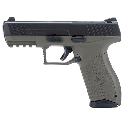 Picture of IWI - Israel Weapon Industries MASADA OR 9MM POLY 4" ODG 10+1 (2) 10RD MAGS | OPTICS READYM9ORP10OD