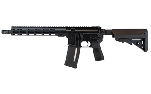 Picture of IWI US, Inc Zion Z-15, SBR, Semi-automatic Rifle, 556NATO, 12.5" Barrel, 1:8 Twist, Nitride Finish, Black, 11.5" Free Float M-LOK Handguard, B5 Grip and Stock, 30 Rounds, 1 Magazine Z15TAC12-SBR Z15TAC12SBR