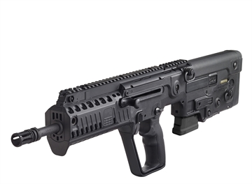 Picture of IWI US Tavor X95 5.56x45mm NATO Caliber with 16.50" Barrel, 10+1 Capacity, Black Metal Finish, Black Fixed Bullpup Stock & Polymer Grip Right Hand XB1610