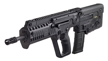 Picture of IWI US Tavor X95 5.56x45mm NATO Caliber with 16.50" Barrel, 30+1 Capacity, Black Metal Finish, Black Fixed Bullpup Stock & Polymer Grip Right Hand XB16