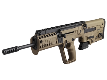 Picture of IWI US Tavor X95 *NJ/MD Compliant 5.56x45mm NATO Caliber with 18.50" Barrel, 10+1 Capacity, Flat Dark Earth Metal Finish, Flat Dark Earth Fixed Bullpup Stock & Polymer Grip Right Hand XFD18RS